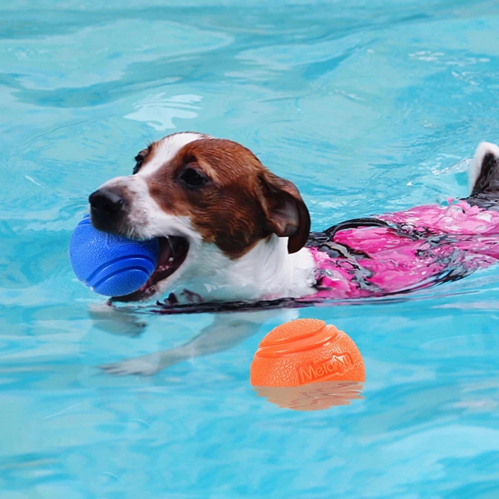 Balle en Caoutchouc pour Chien – Résistante, Lancer & Récupération
