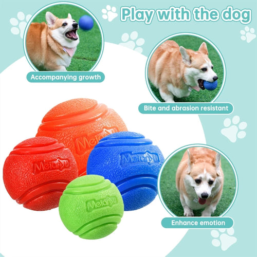 Balle en Caoutchouc pour Chien – Résistante, Lancer & Récupération