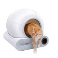 Litière Automatique Connectée pour Chat — Semi-Fermée