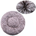 Lit Rond Moelleux pour Chien & Chat – Peluche Douce, 6 Tailles & 20 Couleurs