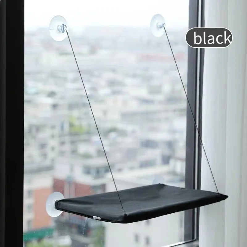 Hamac Suspendu pour Chat — Ventouses & Gain de Place