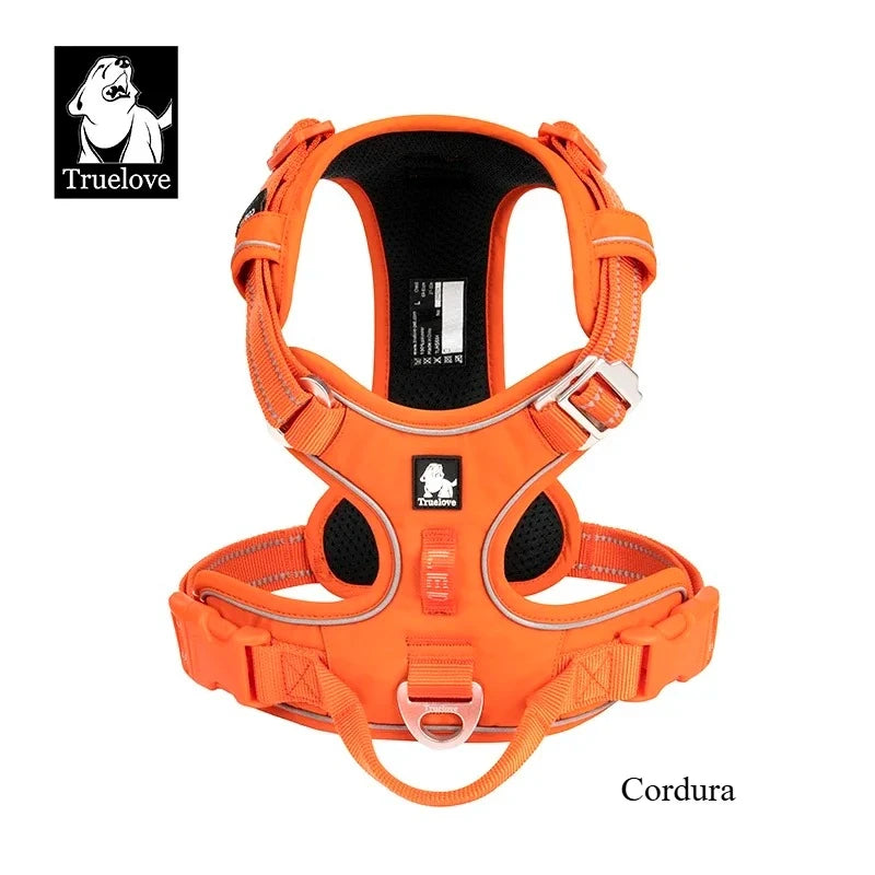 Harnais Anti-Traction TRUE LOVE – Nylon Réfléchissant, Confortable & Ajustable