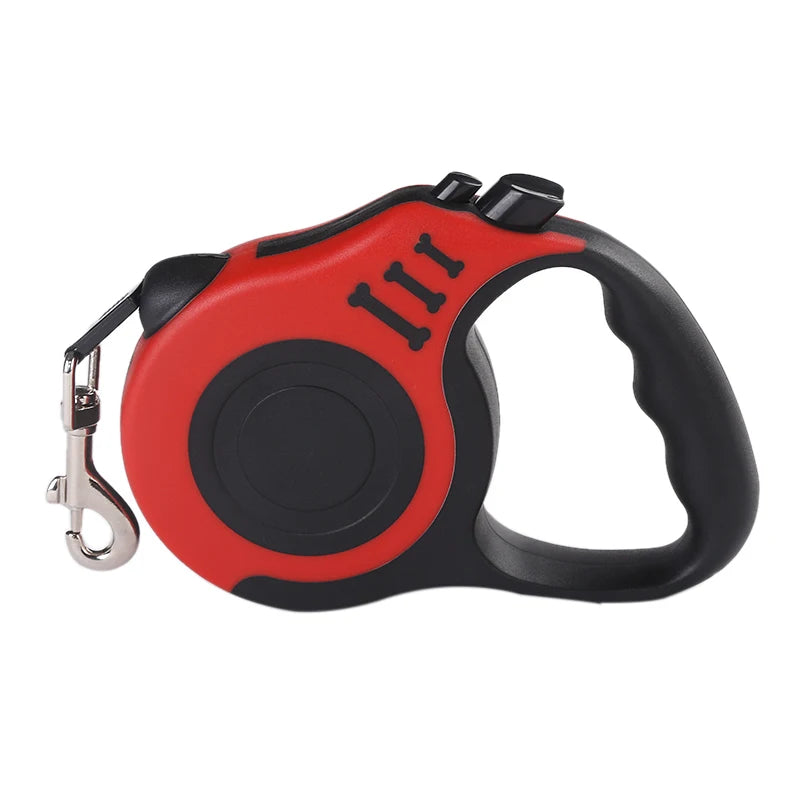 Laisse Rétractable Automatique pour Chien – Nylon Solide, 3m ou 5m