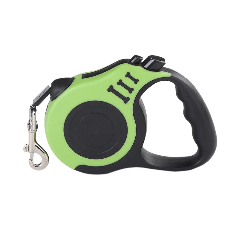Laisse Rétractable Automatique pour Chien – Nylon Solide, 3m ou 5m