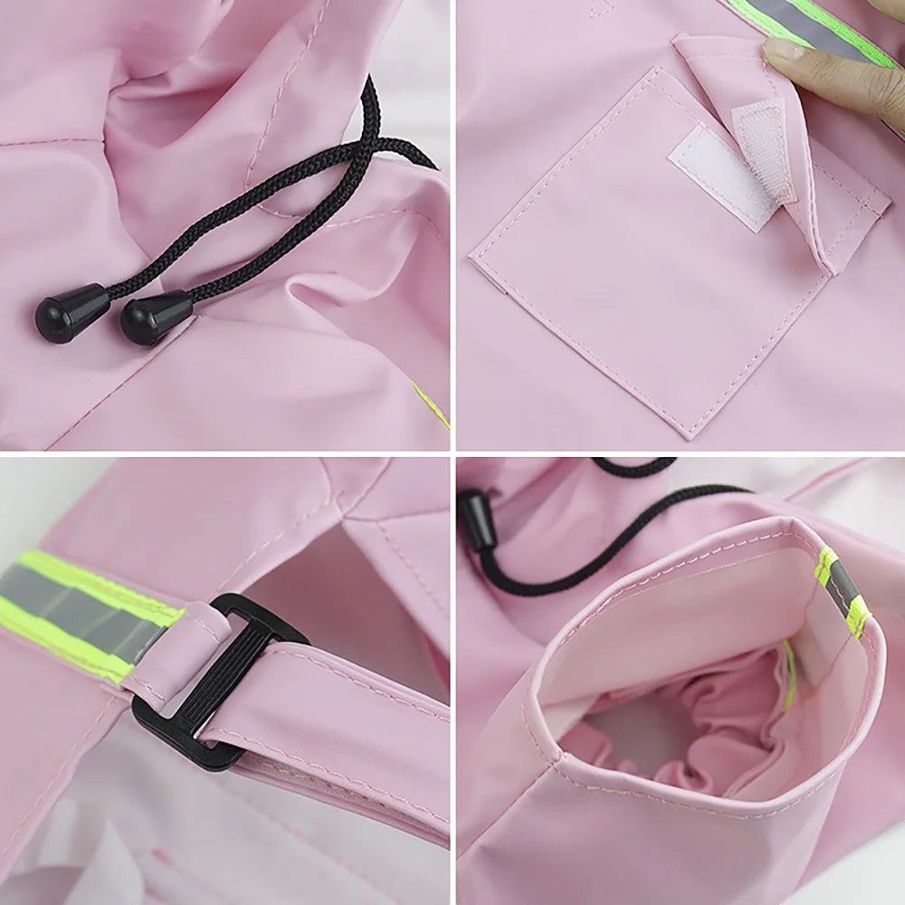 Imperméable pour Chien — Coupe-Vent Réfléchissant Toutes Tailles