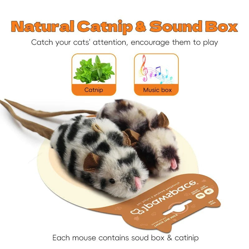 Souris Électrique Interactive pour Chat — Intelligent Pet Toy