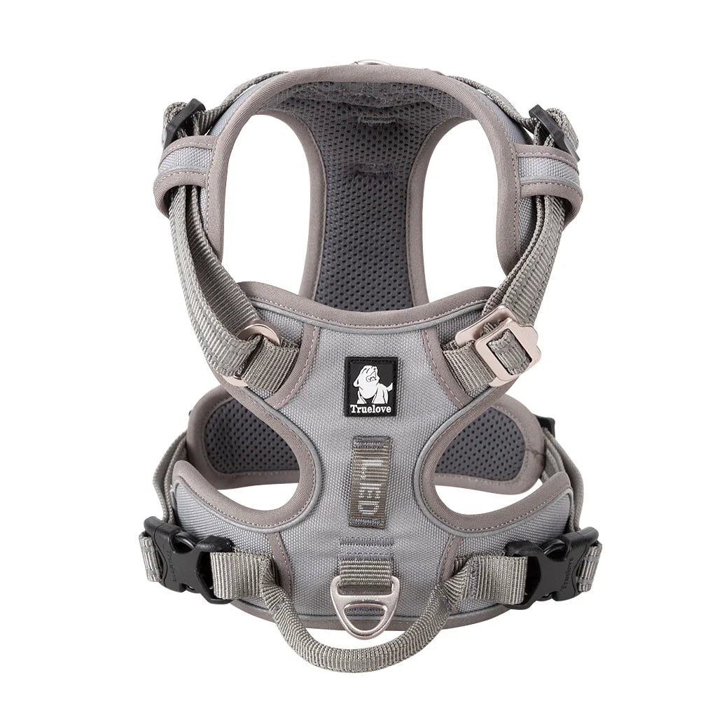 Harnais Anti-Traction TRUE LOVE – Nylon Réfléchissant, Confortable & Ajustable