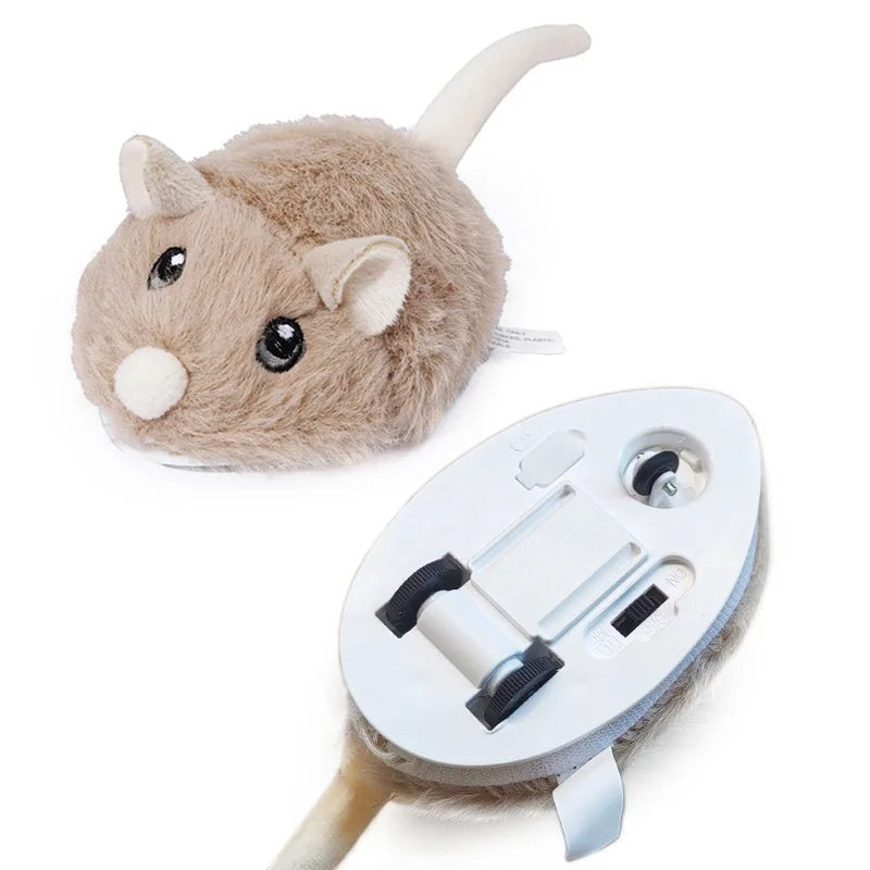 Souris Électrique Interactive pour Chat — Intelligent Pet Toy