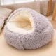 Lit Douillet 2 en 1 pour Chien & Chat – Peluche Ultra-Douce, 3 Tailles