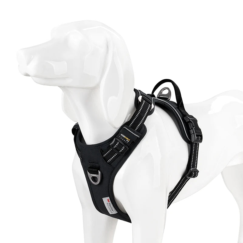 Harnais Anti-Traction TRUE LOVE – Nylon Réfléchissant, Confortable & Ajustable