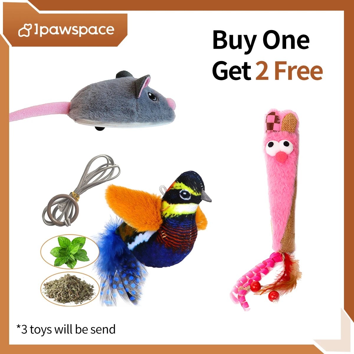Souris Électrique Interactive pour Chat — Intelligent Pet Toy
