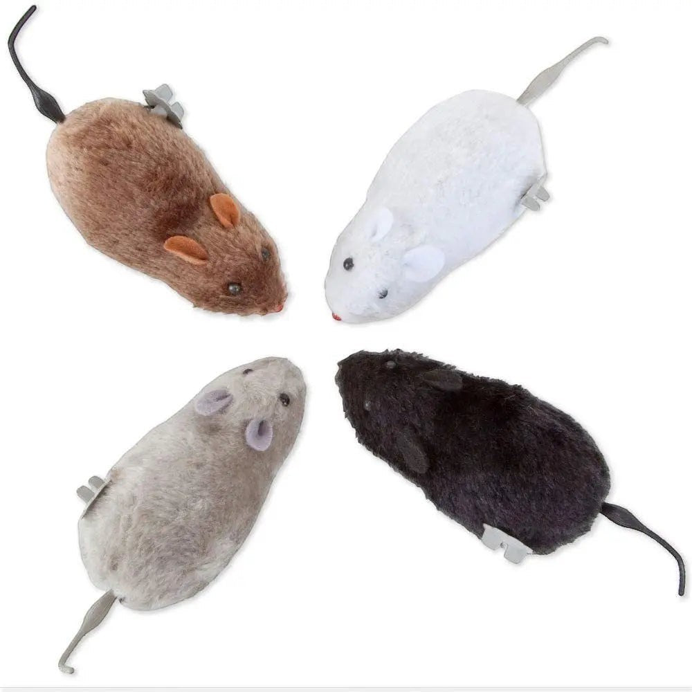 Jouet Souris Réaliste pour Chat — Queue Longue & Peluche