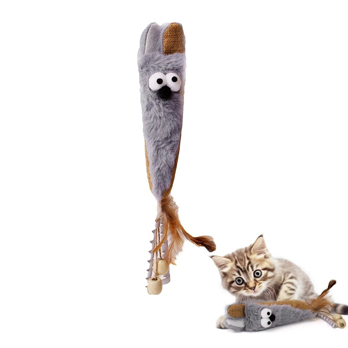 Souris Électrique Interactive pour Chat — Intelligent Pet Toy
