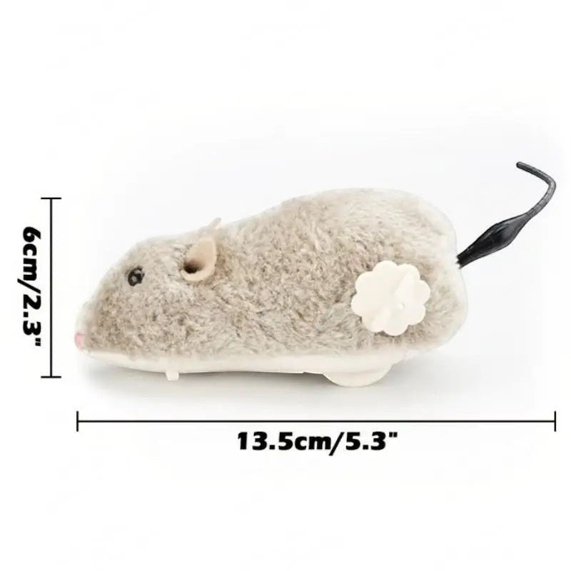 Jouet Souris Réaliste pour Chat — Queue Longue & Peluche
