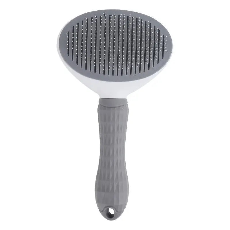 Brosse Autonettoyante pour Chat & Chien — Peigne Inox Professionnel