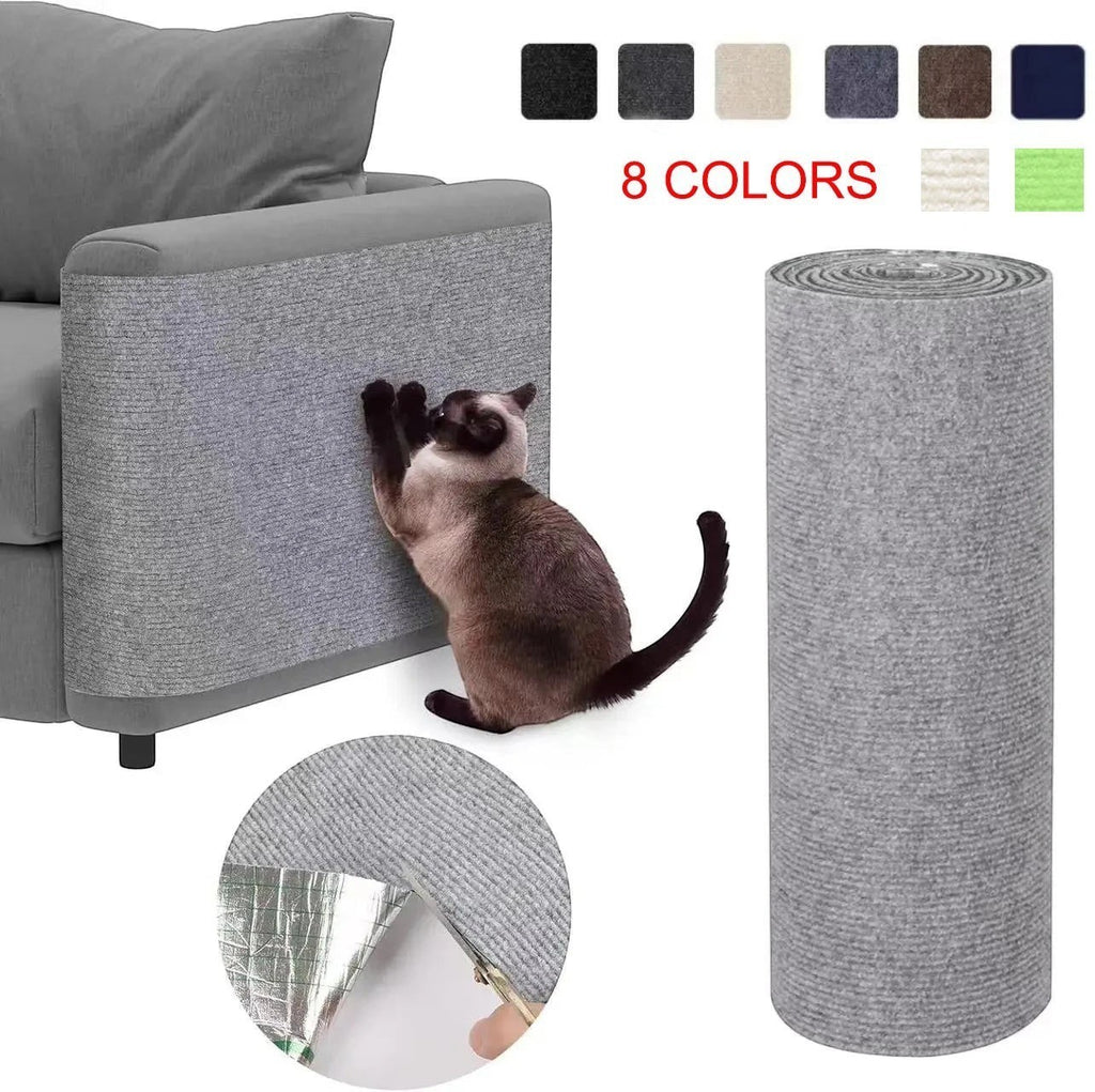 Tapis Griffoir Adhésif pour Chat — Protection Canapé & Meubles