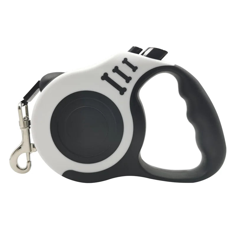Laisse Rétractable Automatique pour Chien – Nylon Solide, 3m ou 5m
