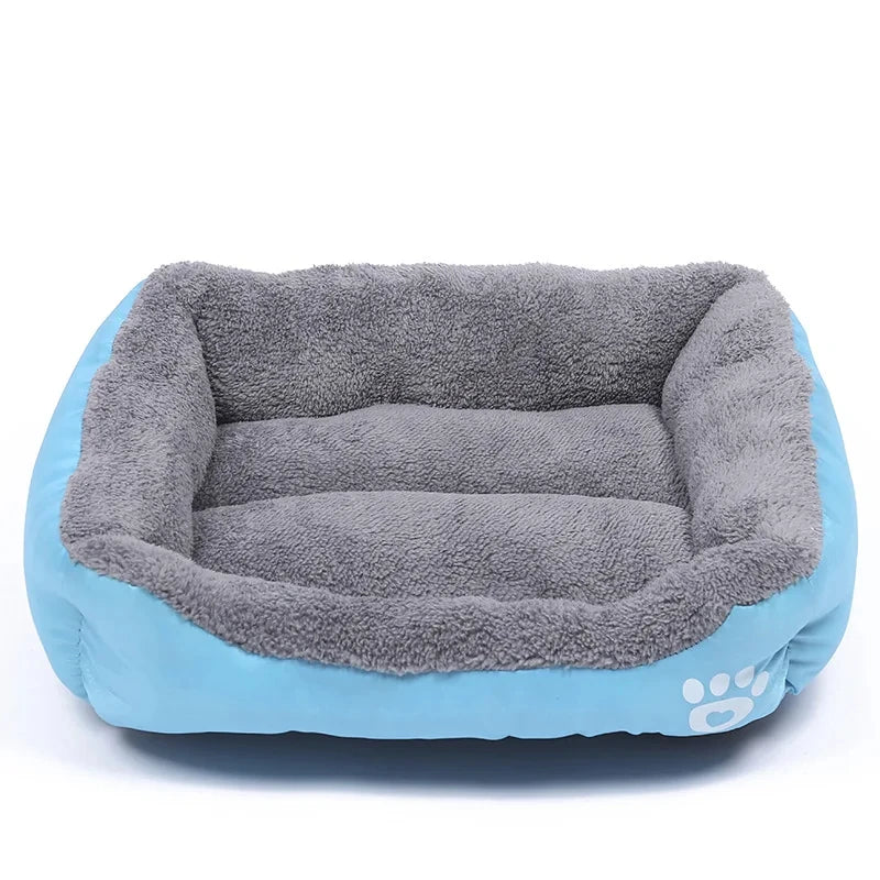 Canapé Lit Carré pour Grand Chien – Coussin Lavable, Chaud & Confortable